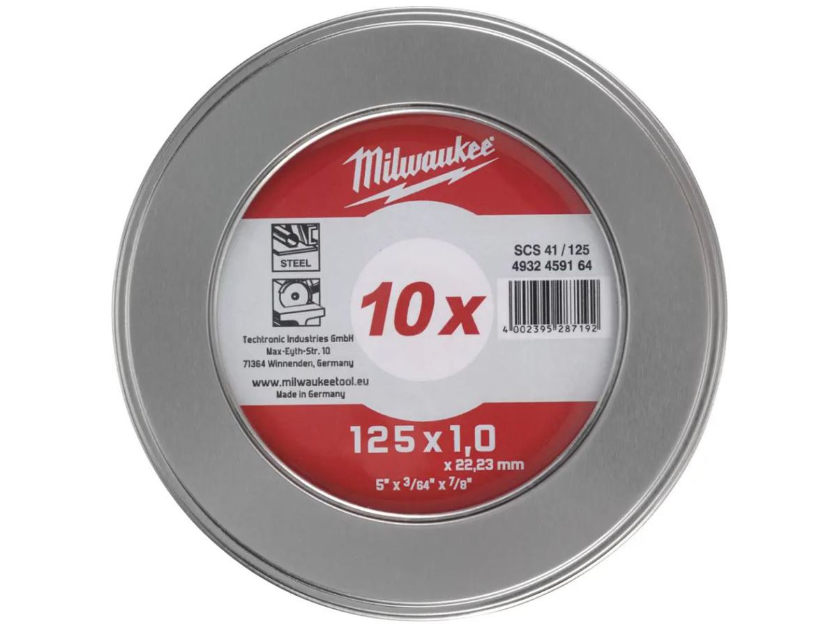 Trennscheibe PRO+ INOX 125 mm - Milwaukee