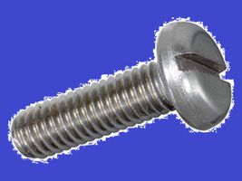Flachkopfschrauben Pan-Head mit Schlitz - INOX A2 DIN 85A