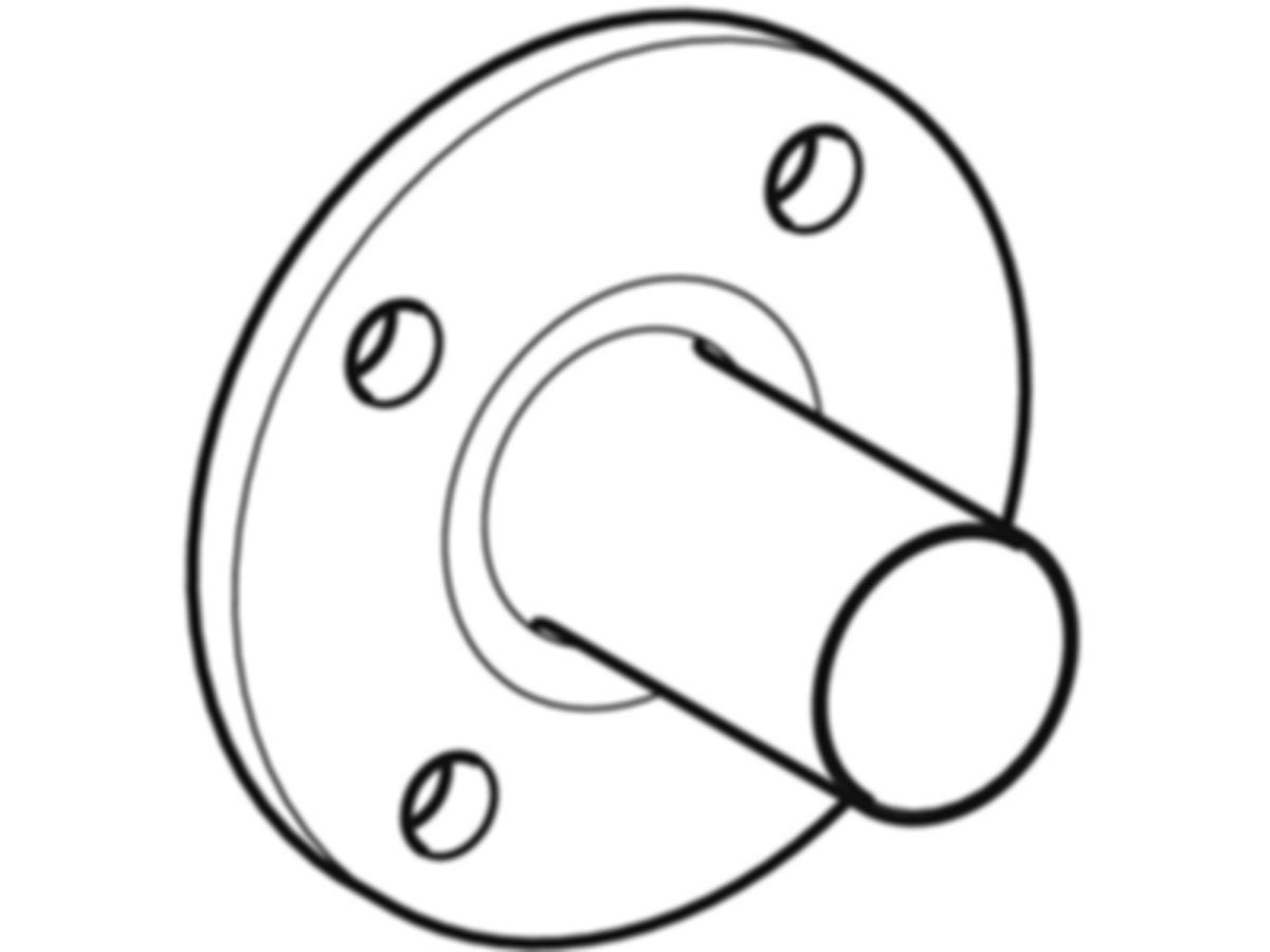 MPF-Flansch mit Steckende 88.9 mm - DN 80, PN 10/16