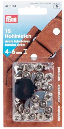 Hohlnieten - Messing, rostsicher