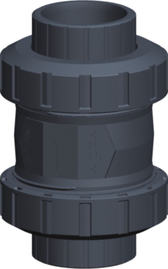 RSV 561 PVC-U/EPDM d63 DN50 - mit Klebestutzen metrisch