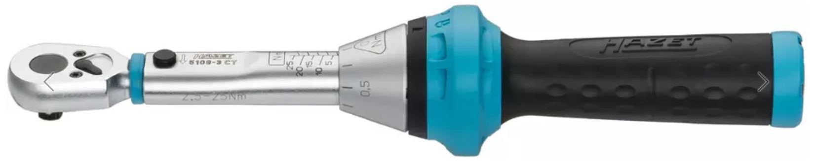 Drehmomentschlüssel HAZET 1/2" - System 5000-2CT, 10-60 Nm