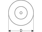 Geberit Mepla Abdichtscheibe 1/2-3/4"