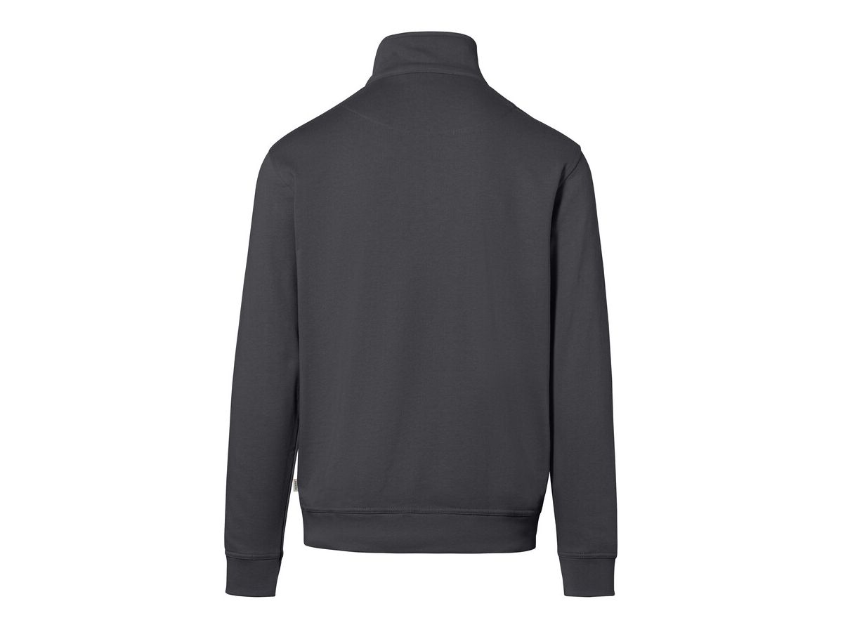 Zip-Sweatshirt Premium, Gr. XL - karbongrau