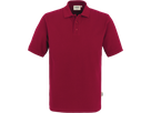 Poloshirt Top Gr. L, weinrot - 100% Baumwolle, 200 g/m²