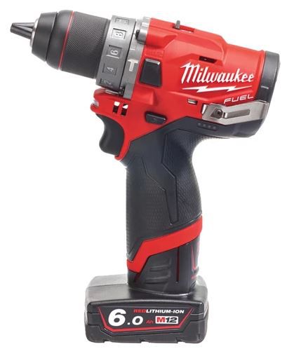Akku-Schlagbohrschrauber MILWAUKEE - M12FPD-602X 2x6.0 Ah.
