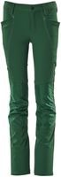 Hose für Kinder, Gr. 104 - grün, Stretch, 92% PA / 8% EL