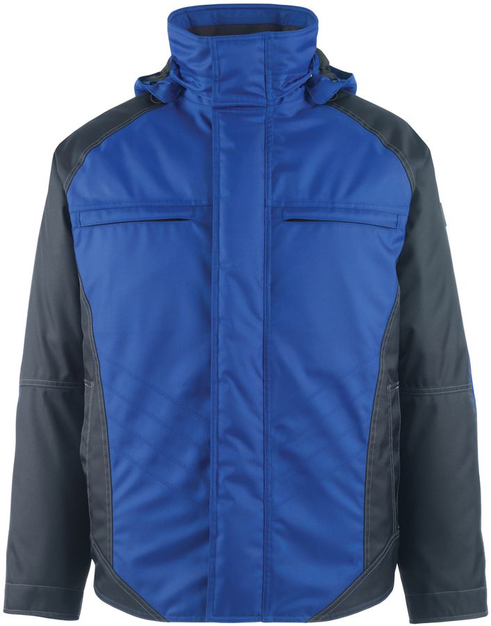 Frankfurt Pilotjacke kornblau-schwarzbl. - 100% polyester Gr. 3XL