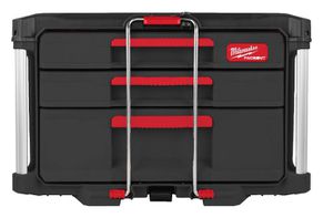 PACKOUT Koffer mit 2+1 Schubladen - Milwaukee, 560 x 410 x 360 mm