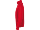 Sweatjacke College Gr. 3XL, rot - 70% Baumwolle, 30% Polyester, 300 g/m²