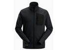 Fleece-Arbeitsjacke - Snickers, schwarz