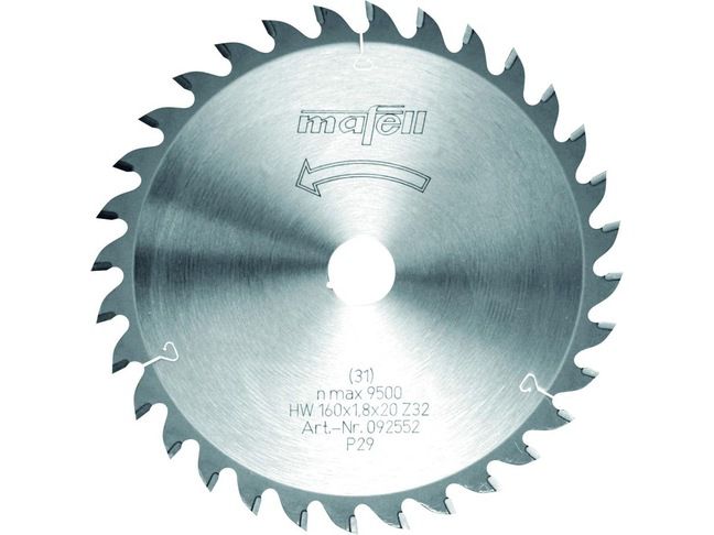 Kreissägeblatt HM ø237x1.8/2.5x30 mm Z24 - Mafell zu K85