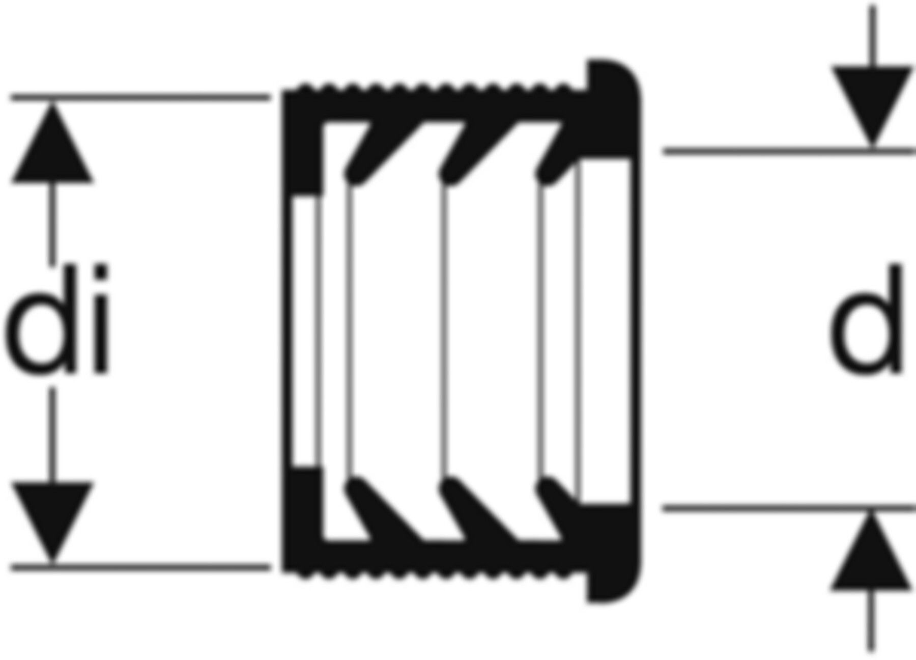 Geberit PE Rohrbelüftungsventil GRB90
