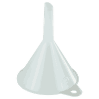 Trichter weiss HDPE ø 8 cm