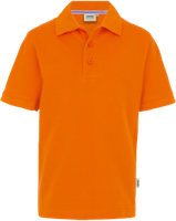 Kids-Poloshirt Classic Gr. 116, orange - 100% Baumwolle, 200 g/m²