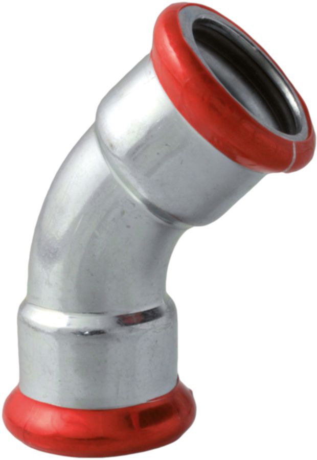 Bogen 45° C-Stahl - Eurotubi