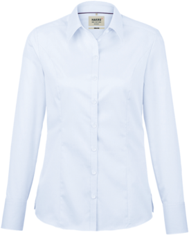 Bluse 1/1-Arm Business 2XS himmelblau - 100% Baumwolle, 120 g/m²