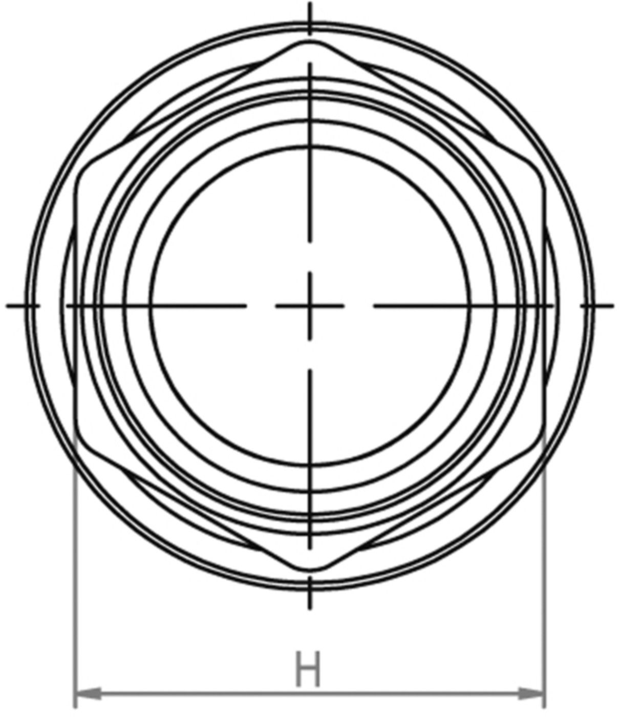 Schwarzrohradapter Simplex PLUS - mit IG