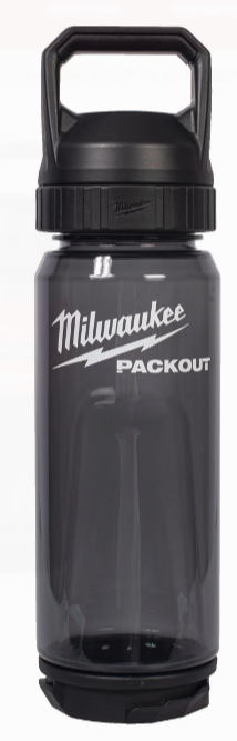 Trinkflaschen MILWAUKEE Packout - 740 ml, schwarz