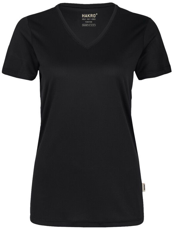 Damen-V-Shirt COOLMAX - 100% Polyester, 130 g/m²