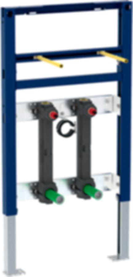 Geberit Duofix Element für Wascht.82-98 - Standarmatur, mit zwei Wasserzählerstr.