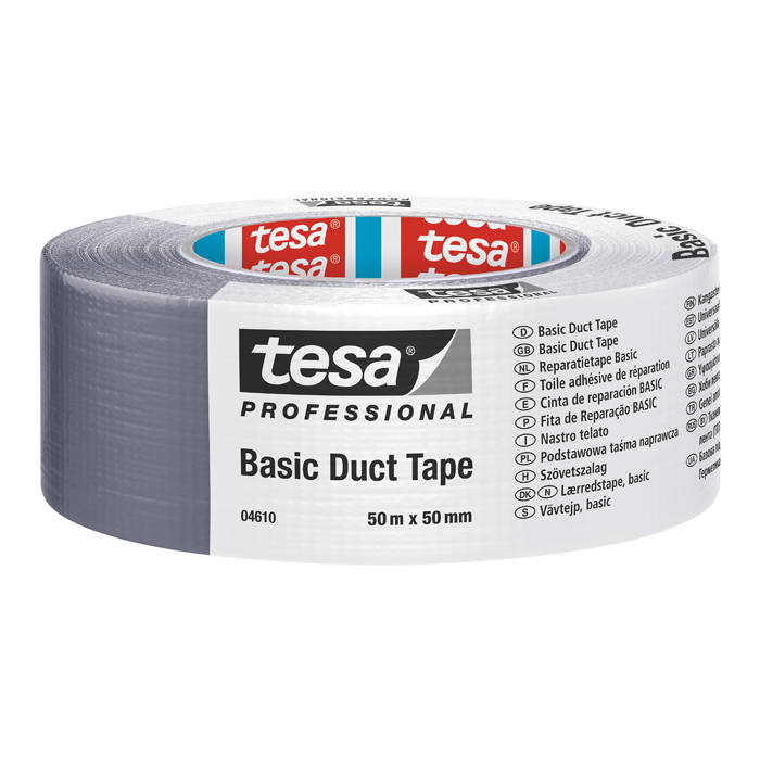 Betonband TESA Basic 04610 - einfaches Gewebeband mit guten Eigensch.