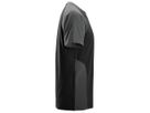 T-Shirt zweifarbig, schwarz/grau - Snickers