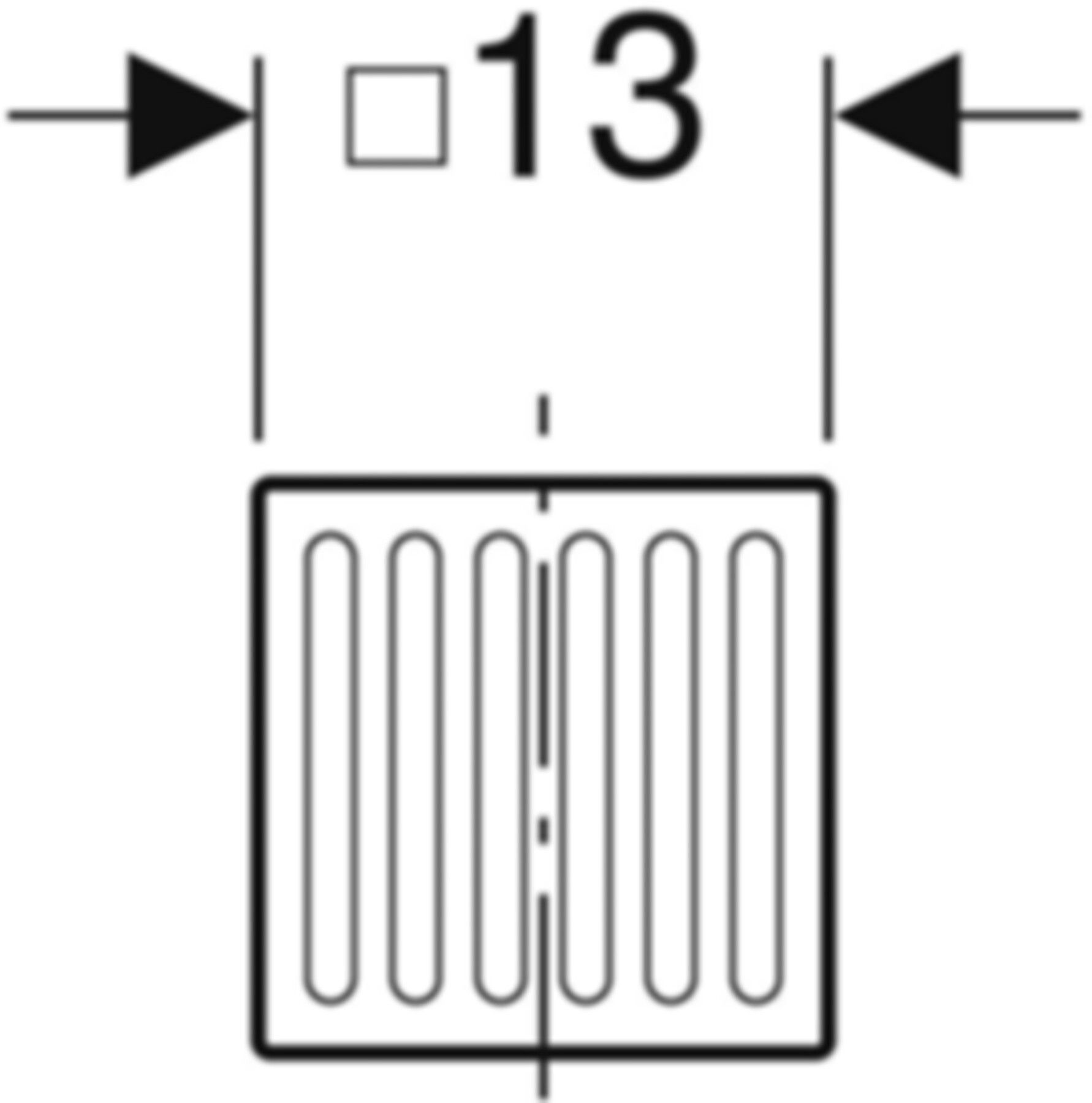 Geberit Bodeneinlauf senkrecht