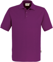 Poloshirt Performance Gr. 2XL, aubergine - 50% Baumwolle, 50% Polyester, 200 g/m²