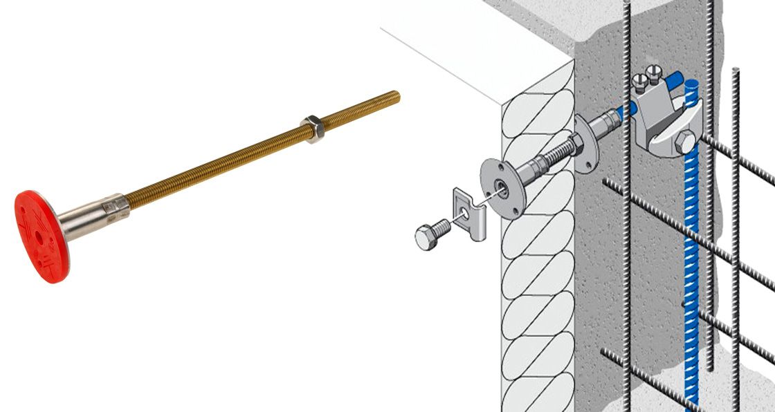 Verlängerung Inox A4 für Vormauerung - zu Anschliessgarnitur
