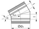 Segmentbogen 30° - BFU