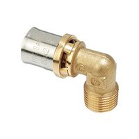 Press-Übergang Winkel 1/2"x20 Ausengew. - für BDH-Rohr