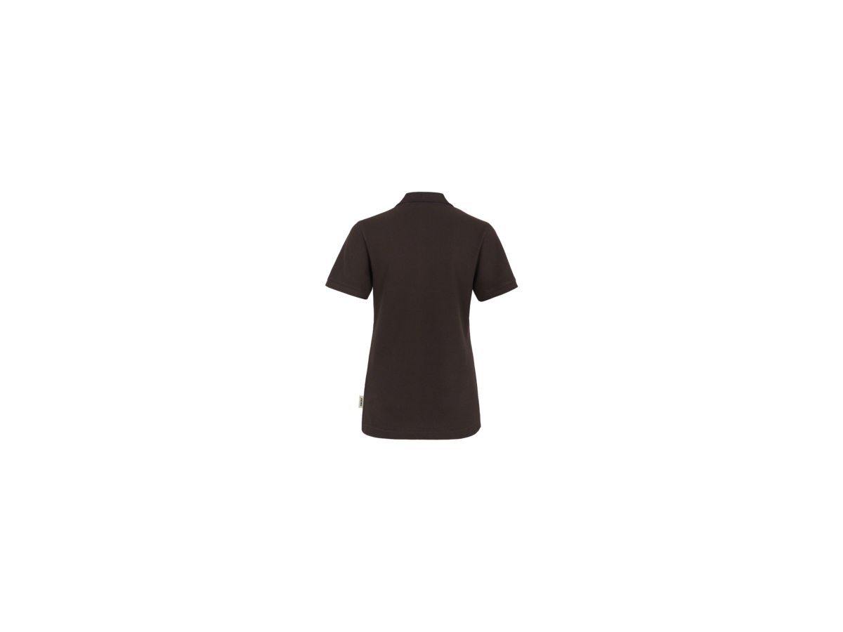 Damen-Poloshirt Perf. Gr. XS, schokolade - 50% Baumwolle, 50% Polyester, 200 g/m²