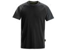 T-Shirt zweifarbig, schwarz/grau - Snickers