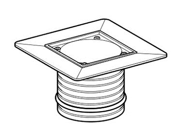 Geberit Einlauftrichter PVC