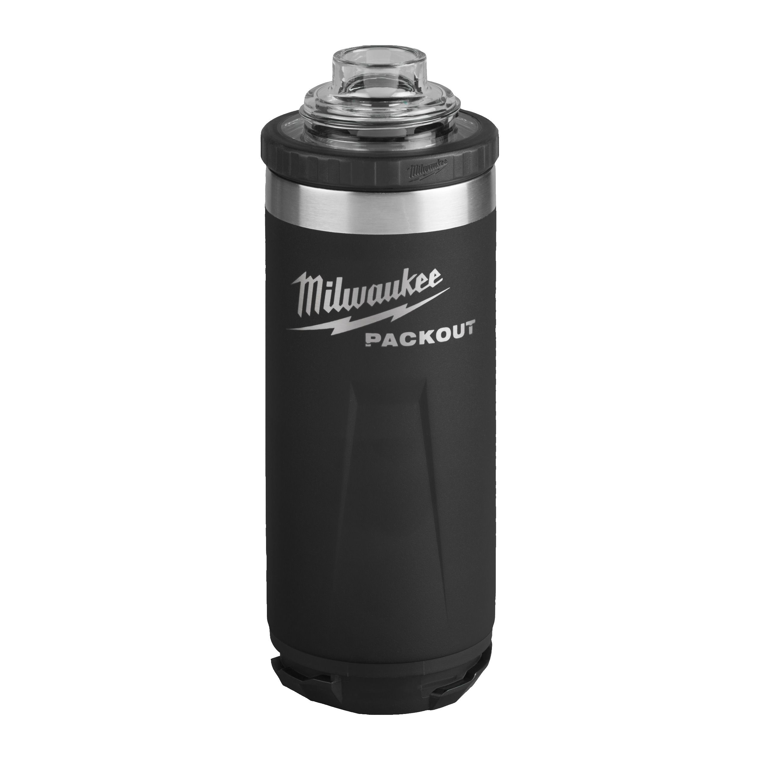 Thermosflaschen MILWAUKEE PACKOUT - 700 ml mit Schraubdeckel, schwarz