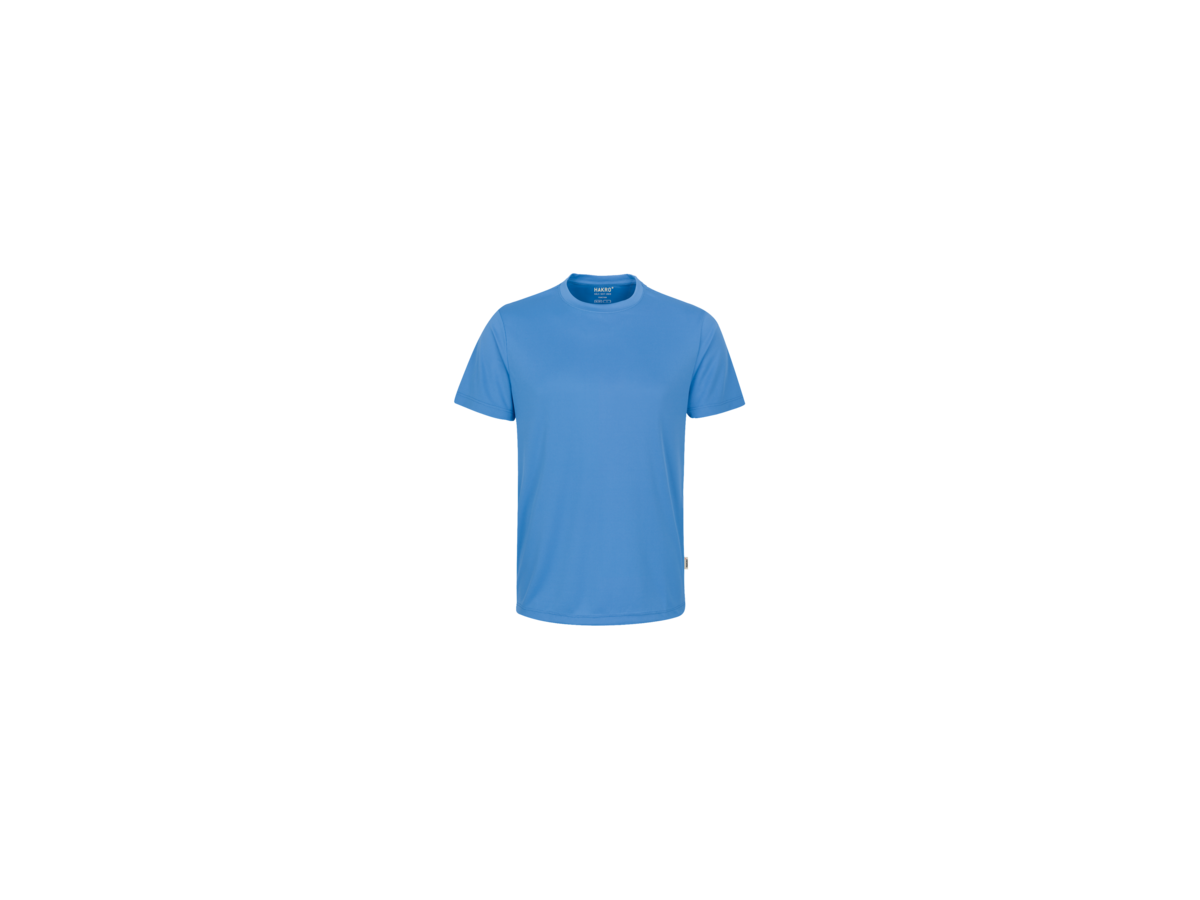 T-Shirt COOLMAX Gr. L, malibublau - 100% Polyester, 130 g/m²