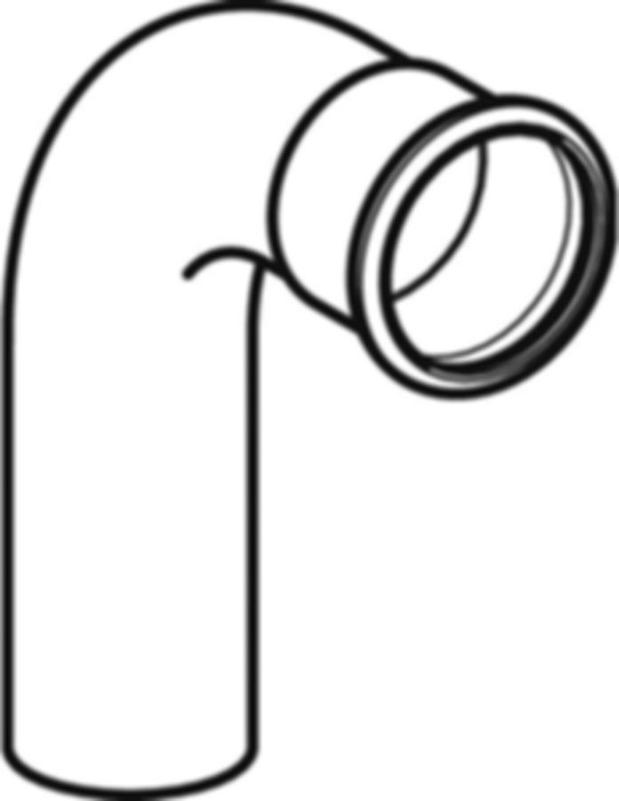 MPF-Einsteckbogen 90° 42 mm Nr. 23307