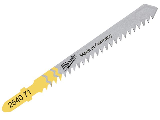 Stichsägeblatt Milwaukee - Holz und Kunststoff 75 x 3 mm T111C