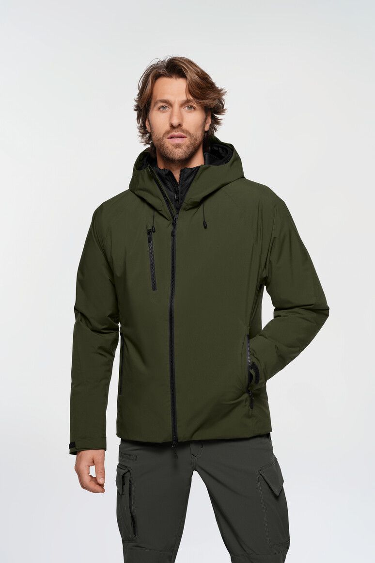 HAKRO High-Activejacke ECO, Gr. M - Farbe: olive, 100% Polyester rec.