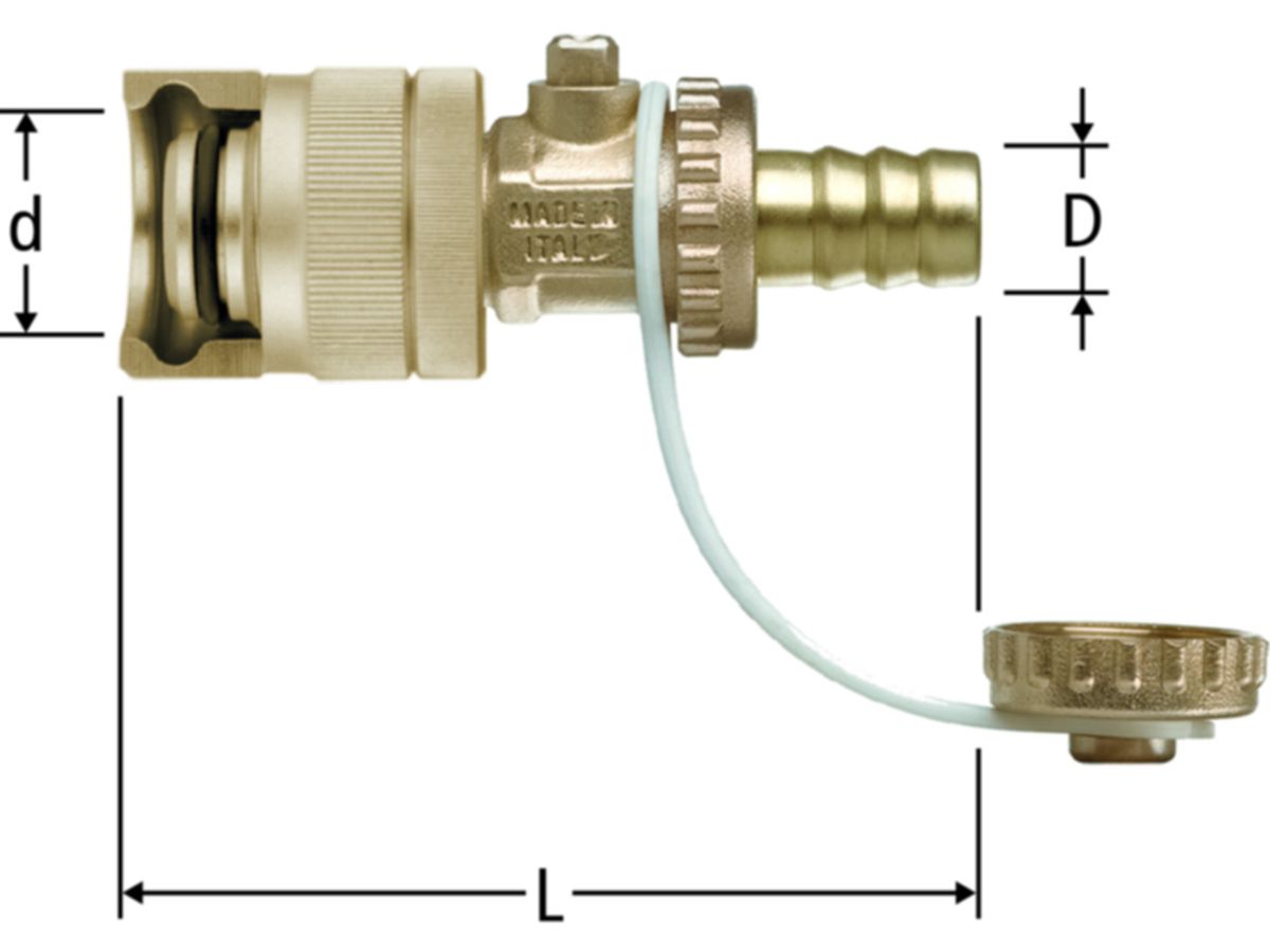 Optipress-Verschlussgarnitur 54 mm