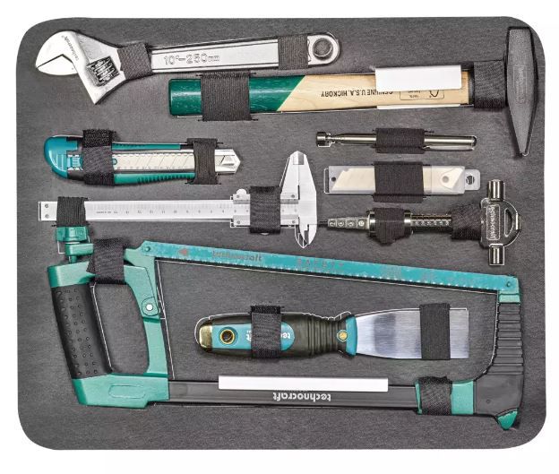 Werkzeugkoffer PP PRO TROLLEY 213-tlg. - mit PB/Knipex Werkzeug