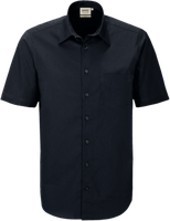 Hemd ½-Arm Performance Gr. 2XL, schwarz - 50% Baumwolle, 50% Polyester, 120 g/m²