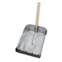 Wegmacherschaufel Blatt 36x32 cm - mit Stiel 140 cm