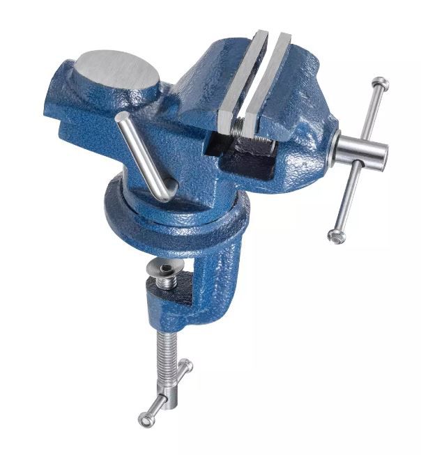 TCP Tisch-Schraubstock drehbar - Spannweite 60 mm