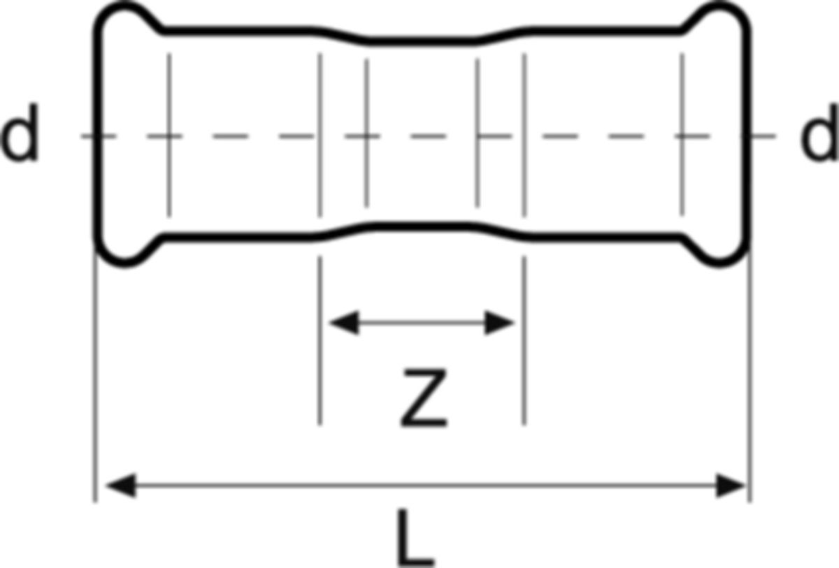 Kupplung C-Stahl - Eurotubi