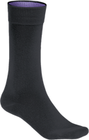 Socken Premium Gr. L, schwarz - 85% Baumwolle, 12% Polyamid und 3% Elast