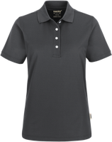 Damen-Poloshirt COOLMAX 2XL anthrazit - 100% Polyester, 150 g/m²