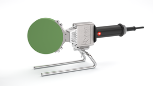 Schweisspiegel abgewinkelt 33°ø120 mm - Bary Typ. A-6, 230V, 400W, 220°C