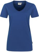 Damen V-Shirt Mikralinar PRO, Gr. 2XL - hp ultramarinblau